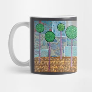 Tree collage Mug